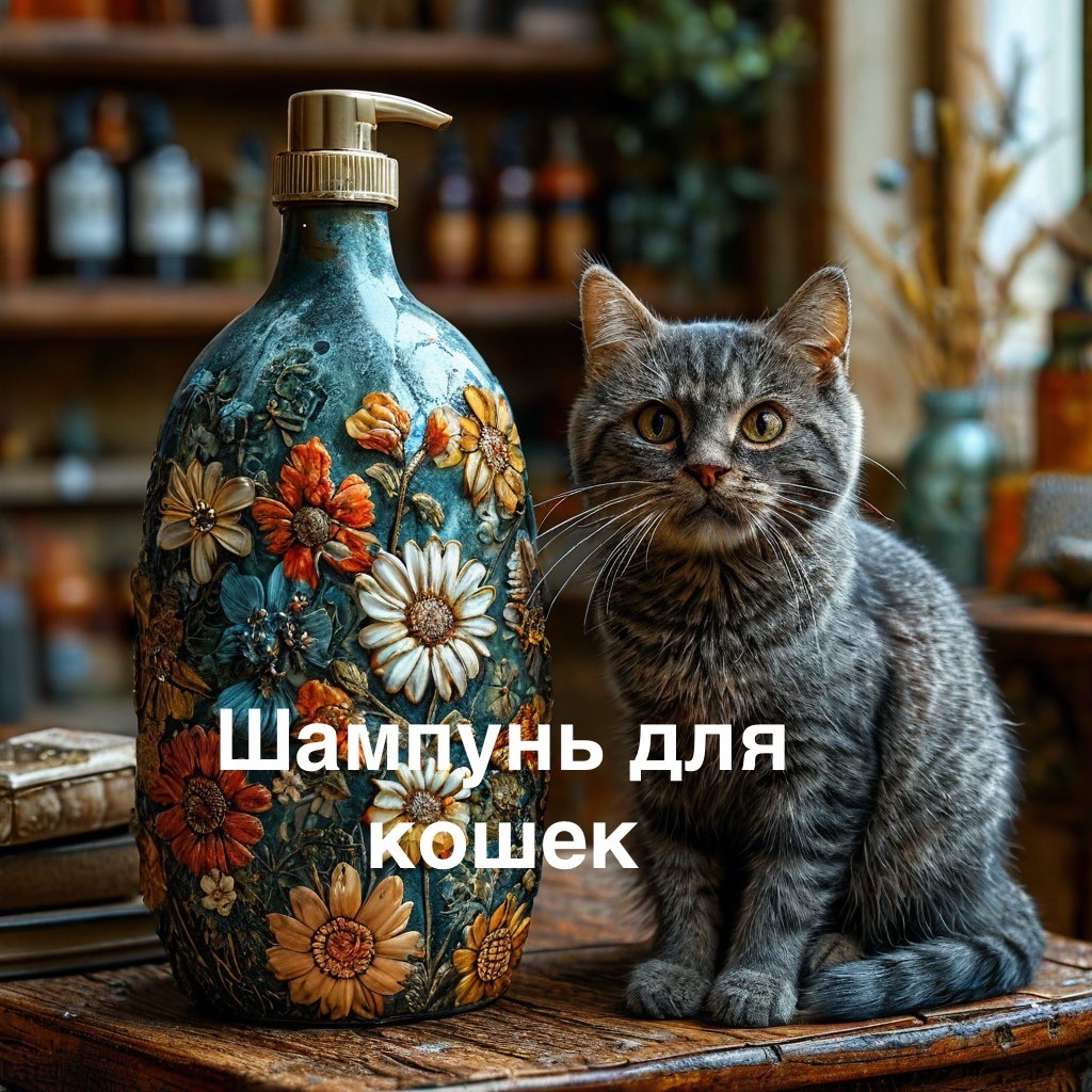 шампунь для кошек