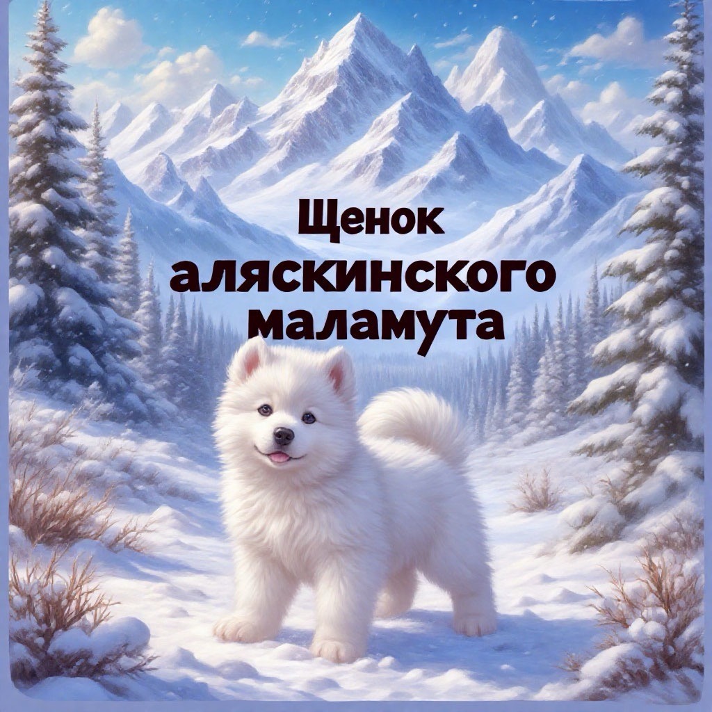 щенки аляскинского маламута